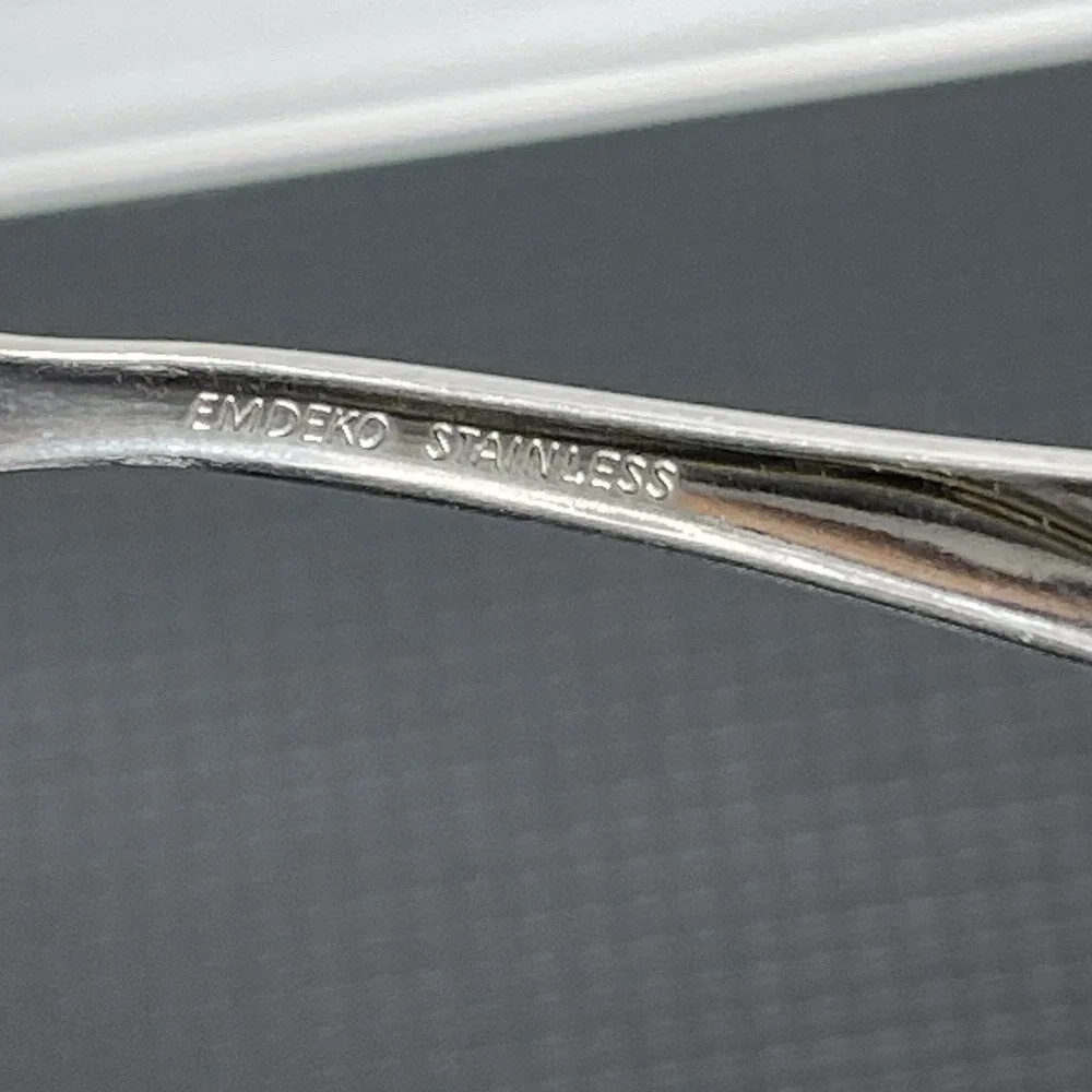 Vintage Emdeko Stainless Lasting Rose 10 Teaspoons & 3‎ Dinner Spoons Set Of 13